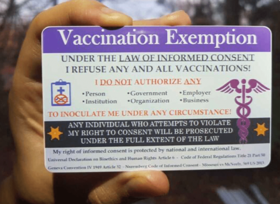 Vaccine Exemption Cards are helping people across the&nbsp;globe